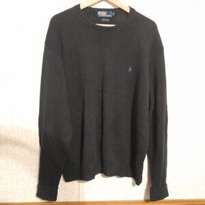 POLO RALPH LAUREN Men's Crewneck Sweater Dark Navy Size XL
